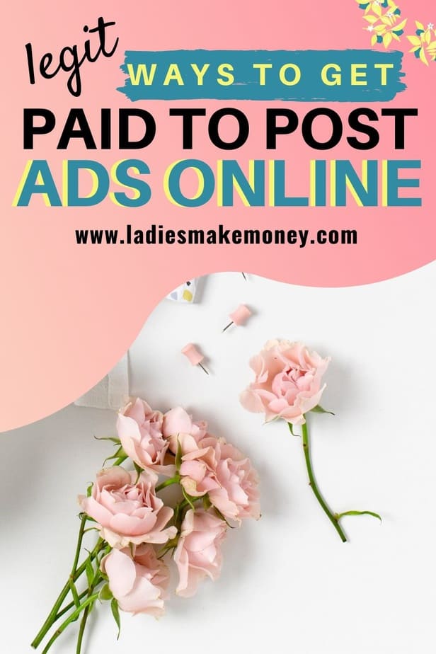 Are you looking to make some extra cash? Now you can get paid to post ads online. Here are the best ways to get paid to post ads on Facebook, social media, Twitter, Instagram, your blog and companies online EVERYTHING you need to know on how to earn money online, click now! | #getpaidtopostads #postads #workfromhome #sidehustle