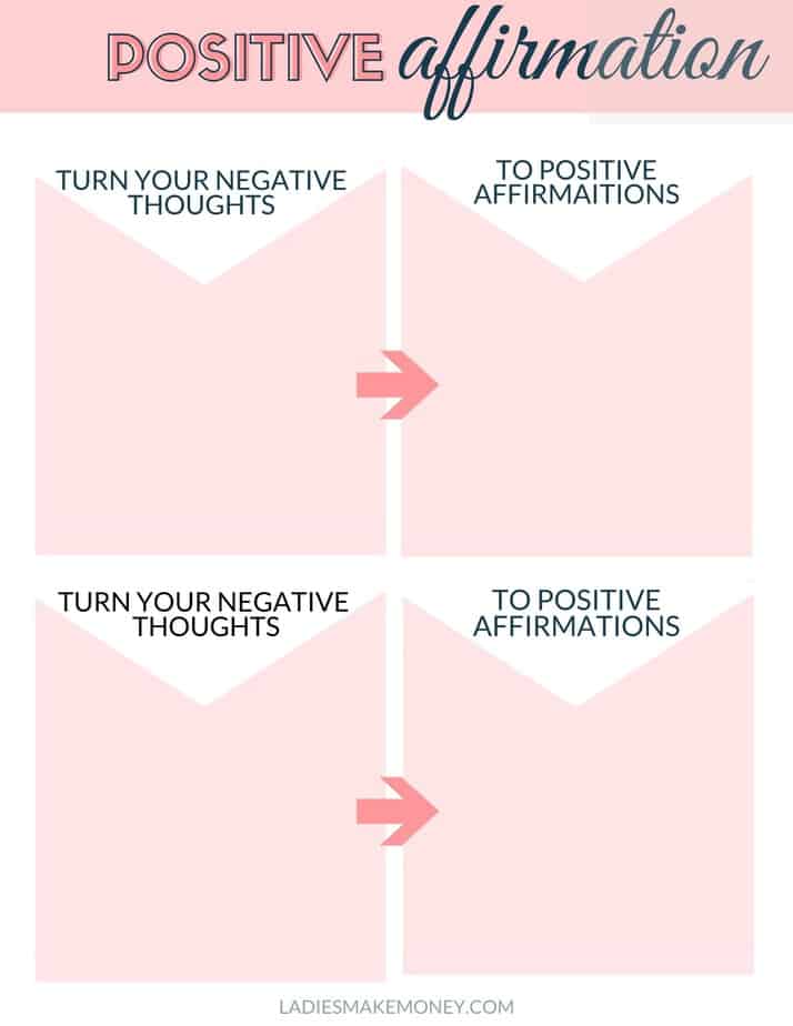 positive affirmation quotes for women! Click here to download this Free Self Affirmation Printables: Print some Positivity 