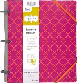 Grab your OrganizHer Expense Tracker! Here is the perfect Expense tracker!