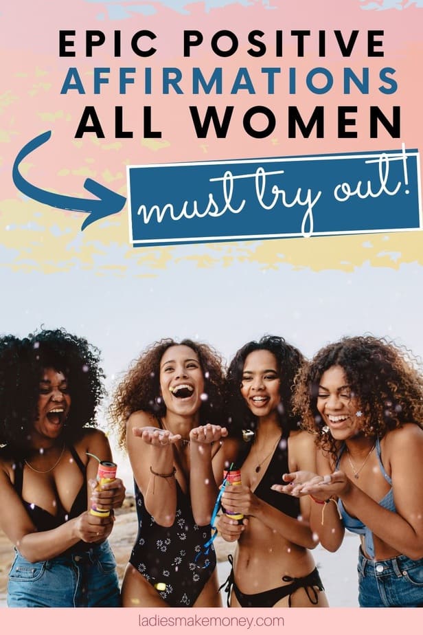 Positive affirmations for women. The secret to making affirmations work for you. Struggling with self-esteem issues or need motivational inspiration to be strong when life gets hard? These positive affirmations for women will become your new mantras & source of encouragement! Whether you're interested in the Law of Attraction or you're trying to develop the healthy habit of positivity; this collection of affirmations will inspire you to live your best life! #positiveaffirmations #affirmation #healthyhabits