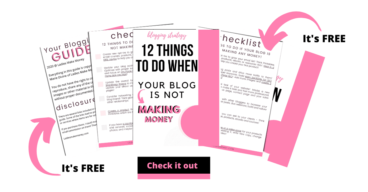 12 reasons your blog is not making money