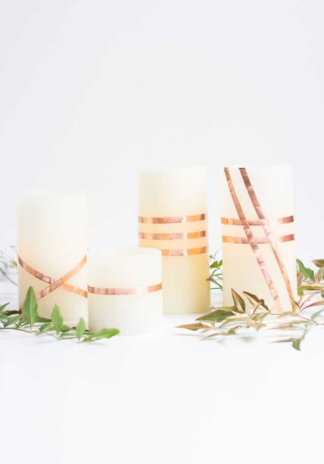 DIY Wrapped candles you can make from home to sell