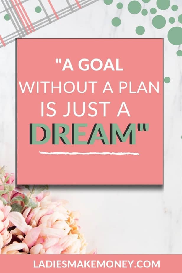 A goal without a plan is only a dream