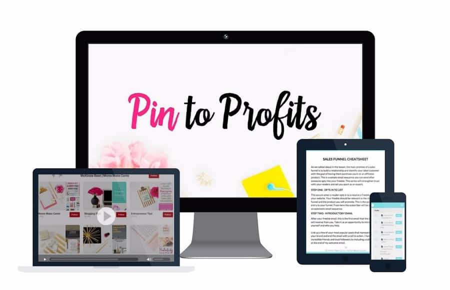 Pin to Profits is one of the best Pinterest course out there for those looking to increase blog traffic and blog income. 