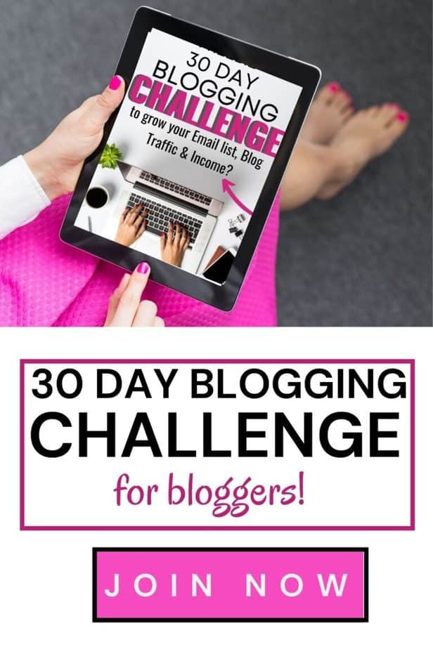 30-Day Blog Challenge! Grow your blog with our 30 day blog challenge!