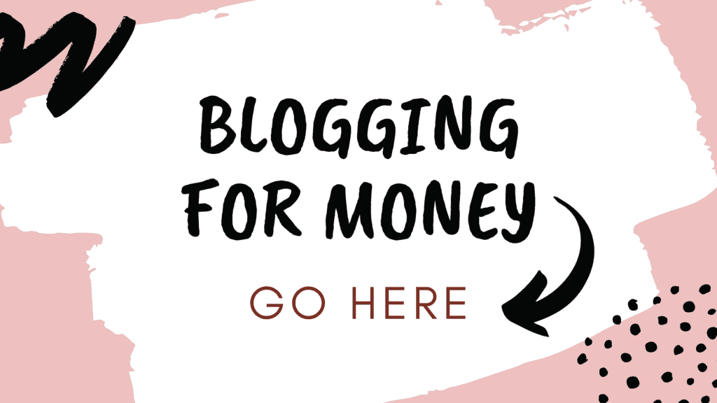 Blogging for money