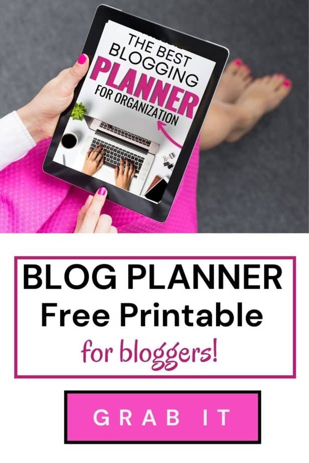 Grow your blog using this blog planner!