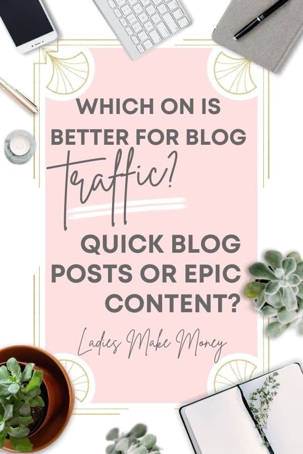 How to Create Endless Streams of Epic Content ~Ladies Make Money Online - Blogging tips! I have an epic list of ways to How To Create Epic Content Without Getting Overwhelmed! #epiccontent #writeablog