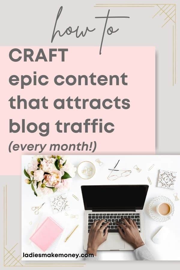 How to Create Endless Streams of Epic Content ~Ladies Make Money Online - Blogging tips! I have an epic list of ways to How To Create Epic Content Without Getting Overwhelmed! #epiccontent #writeablog