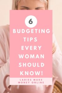 Budgeting tips for women! Financial planning for women is slowly dying. We need to fix our finances. If you are feeling financial, hopeless then this is for you! Here are six budgeting tips for women you can use to do to better control your finances. Learn how to create a financial plan. These financial planning ideas for beginners are easy enough for ANYONE. All about saving money, frugal living, being debt free, creating a budget, and how to organize your finances. Perfect for women or couples preparing for baby. If you're in your 20s, 30s, or 40s you need this article! Achieve financial peace! #personalfinance #financialplanning #financialpeace