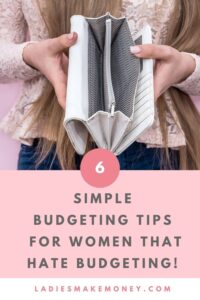 Budgeting tips for women! Financial planning for women is slowly dying. We need to fix our finances. If you are feeling financial, hopeless then this is for you! Here are six budgeting tips for women you can use to do to better control your finances. Learn how to create a financial plan. These financial planning ideas for beginners are easy enough for ANYONE. All about saving money, frugal living, being debt free, creating a budget, and how to organize your finances. Perfect for women or couples preparing for baby. If you're in your 20s, 30s, or 40s you need this article! Achieve financial peace! #personalfinance #financialplanning #financialpeace