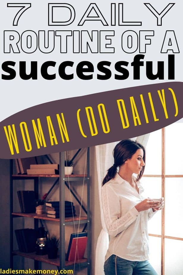 If you are looking for the perfect daily routine of a successful woman, look no further than us. These 8 morning habits of successful women are things that are simple and easy to incorporate into your daily routine! These rituals will help you to live your best, most successful life! Click through to find out about these 8 life-changing habits. #personaldevelopment #success #productivitytips