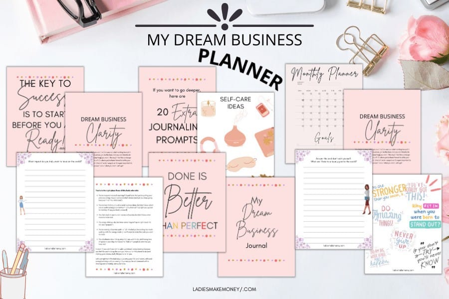 Grab my dream business planner today!