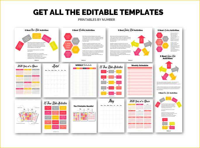 printables layflat printables by number