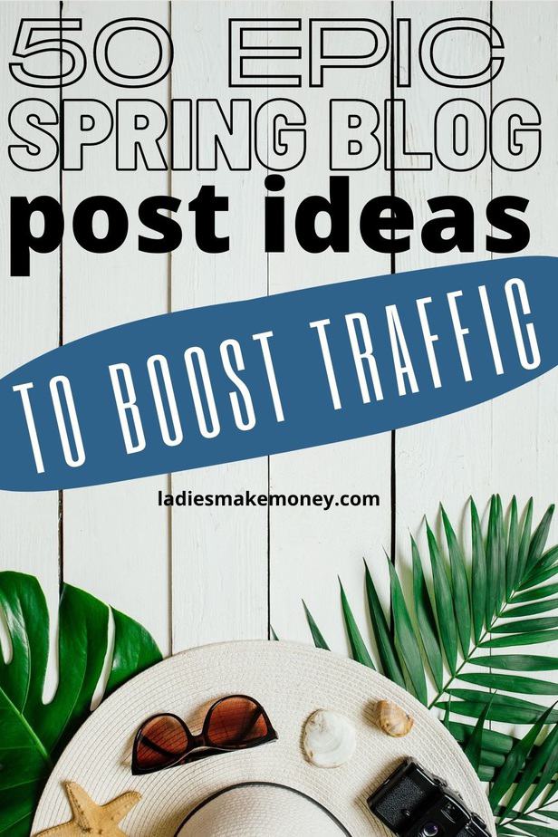 50 Spring Blog Post Ideas For Bloggers. A huge list of Spring blog post ideas for lifestyle blogs: from fashion, food, parenting and the home. Inspiring Spring blog post topics to get you writing! The Spring season is almost here and so it's time to get your posts ready and scheduled for the upcoming months. Here are 50 spring blog post ideas for inspiration if you're stuck in a creative rut. | blog tips | blogging tips | grow your blog traffic | blog content ideas | blog post inspiration | new blogger | blog post headlines #bloggingtips #blogtips #spring