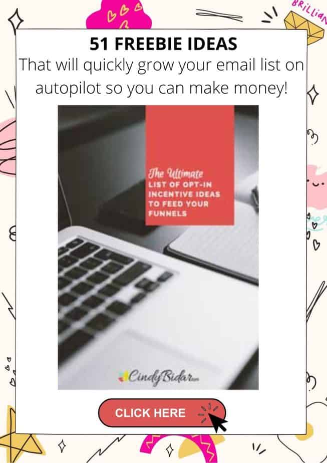 51 Opt-In Freebie Ideas to Grow Your Email List Like Crazy - Do you have an opt-in freebie set up to grow your email list on autopilot? Because you should! It's a great way to attract customers and increase sales, while nurturing your audience at the same time. Here are 51 opt-in freebie ideas for growing an email list (+ how to set up an email list freebie!) #emailmarketing #marketingtips #onlinebusiness #smallbusiness #businesstips