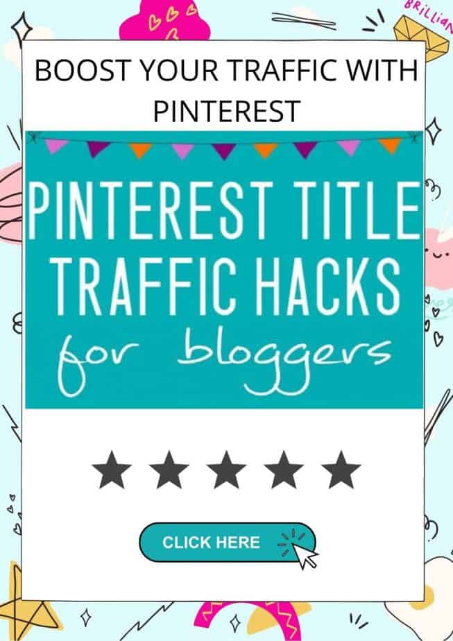 Pinterest title hacks for bloggers to boost traffic today!