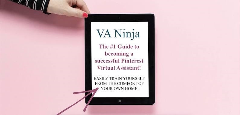 How to Become a Pinterest Virtual Assistant: VA Ninja. Learn how to become a virtual assistant today in order to make money while pregnant. 